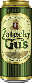 Пиво Zatecky Gus Svetle Can 0.45 л