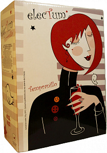 Красное Сухое Вино Electum Tempranillo Castilla La Mancha 3 л Bag-in-box