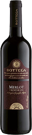 Вино Bottega Merlot Trevenezie IGT 0.75 л