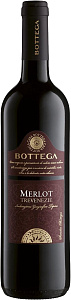 Красное Сухое Вино Bottega Merlot Trevenezie IGT 0.75 л