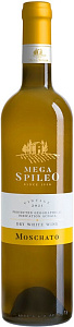 Белое Сухое Вино Mega Spileo Moschato 0.75 л