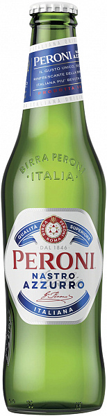 Пиво Peroni Nastro Azzurro Glass 0.33 л
