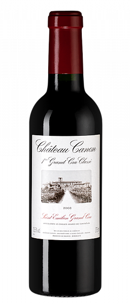 Вино Chateau Canon Premier Grand Cru Classe 2002 г. 0.375 л