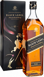 Виски Johnnie Walker Black Label 0.7 л Gift Box