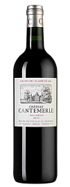 Вино Chateau Cantemerle 2019 г. 0.75 л