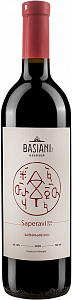 Красное Сухое Вино Basiani Saperavi 0.75 л