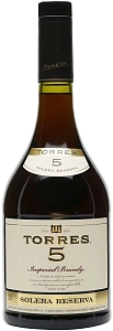 Бренди Torres 5 Solera Reserva 0.7 л