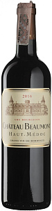 Красное Сухое Вино Chateau Beaumont 2016 г. 0.75 л