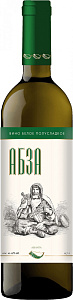 Белое Полусладкое Вино Ашамта Абза 0.7 л