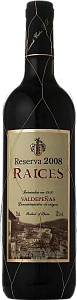 Красное Сухое Вино Raices Reserva Valdepenas DO Bodegas Fernando Castro 0.75 л