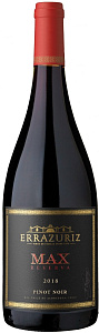 Красное Сухое Вино Errazuriz Max Reserva Pinot Noir 2021 г. 0.75 л