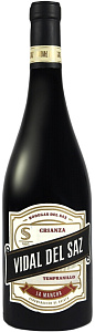 Вино Vidal del Saz Tempranillo Crianza La Mancha 0.75 л