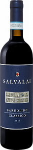 Красное Полусухое Вино Salvalai Classico Bardolino DOC 0.75 л