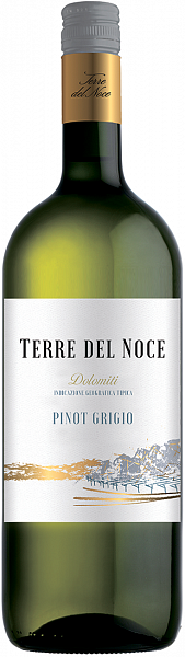 Вино Mezzacorona Terre del Noce Pinot Grigio Dolomiti 1.5 л
