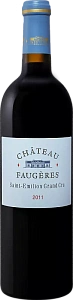 Красное Сухое Вино Chateau Faugeres Saint-Emilion Grand Cru AOC 2011 г. 0.75 л