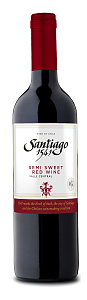Красное Полусладкое Вино Santiago 1541 Red 0.75 л