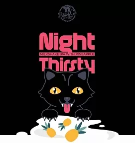 Пиво Night Thirsty Milkshake IPA With Pineapple Can 0.45 л