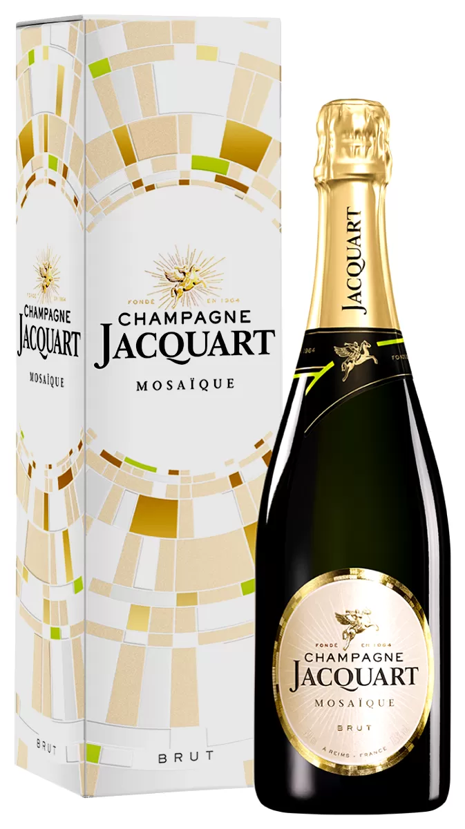 Шампанское Champagne Jacquart Brut Mosaicque 0.75 л Gift Box - цена в Москве