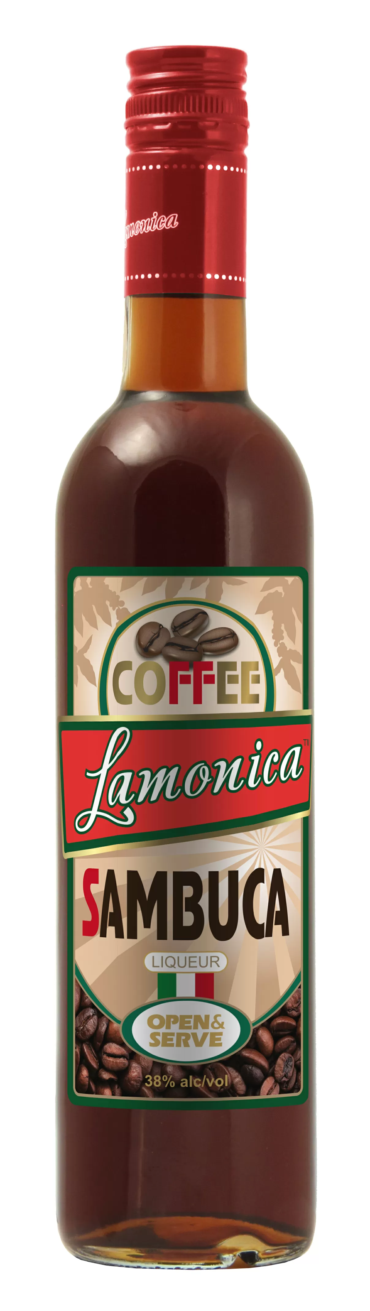 Ликер Lamonica Sambuca Coffee 0.5 л купить в Москве – Ламоника Самбука  Кофейная по цене 314 ₽