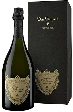 Белое Брют Шампанское Dom Perignon 2006 г. 0.75 л Gift Box