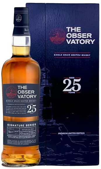 Виски The Observatory Single Grain 25 Years Old 0.7 л Gift Box