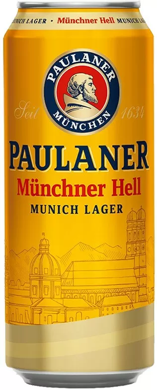 Пиво Paulaner Original Munchner Hell Can 0.5 л