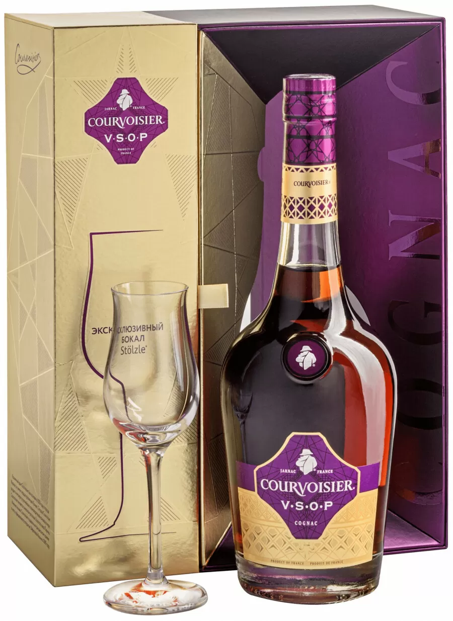 Коньяк Courvoisier VSOP With 1 Glass 0.7 л Gift Box купить в Москве –  Курвуазье ВСОП С Бокалом в подарочной коробке по цене 4 604 ₽