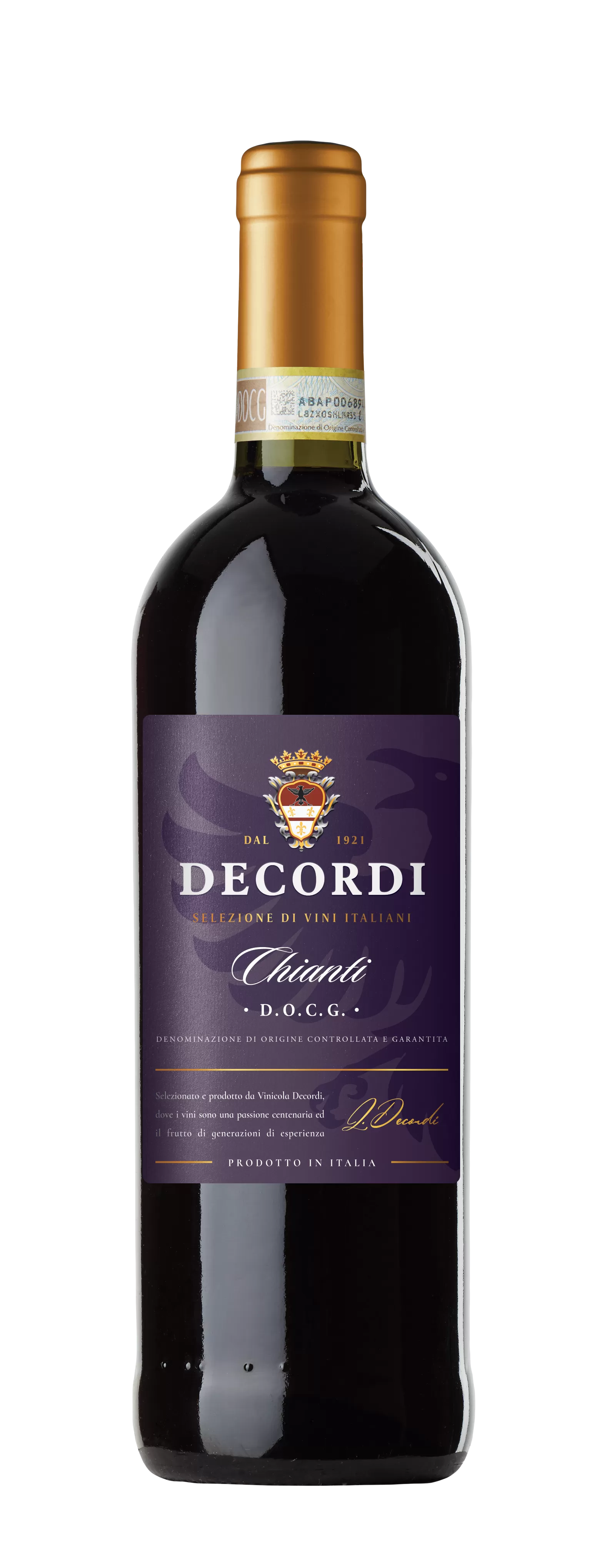 Вино Chianti DOCG Decordi 2020 г. 0.75 л купить в Москве по цене 1 035 ₽ –  Кьянти Декорди DOCG красное сухое