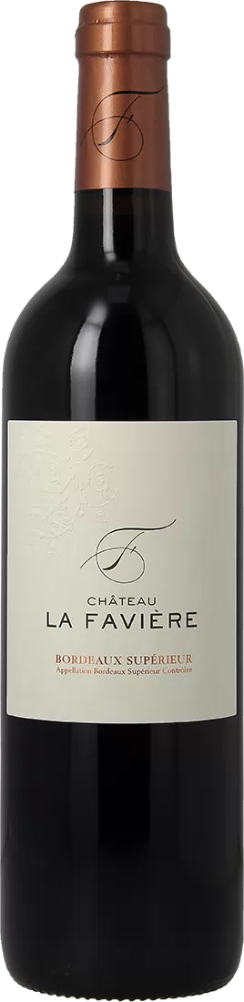 Вино Chateau La Faviere Bordeaux Superieur 0.75 л