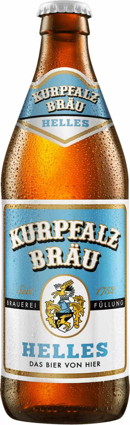 Пиво Welde Kurpfalz Brau Helles Glass 0.5 л