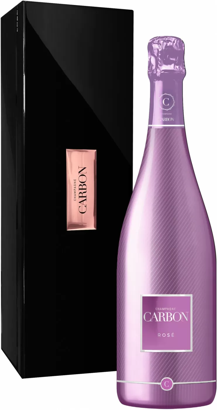 Розовое Брют Игристое вино Carbon Brut Rose 0.75 л