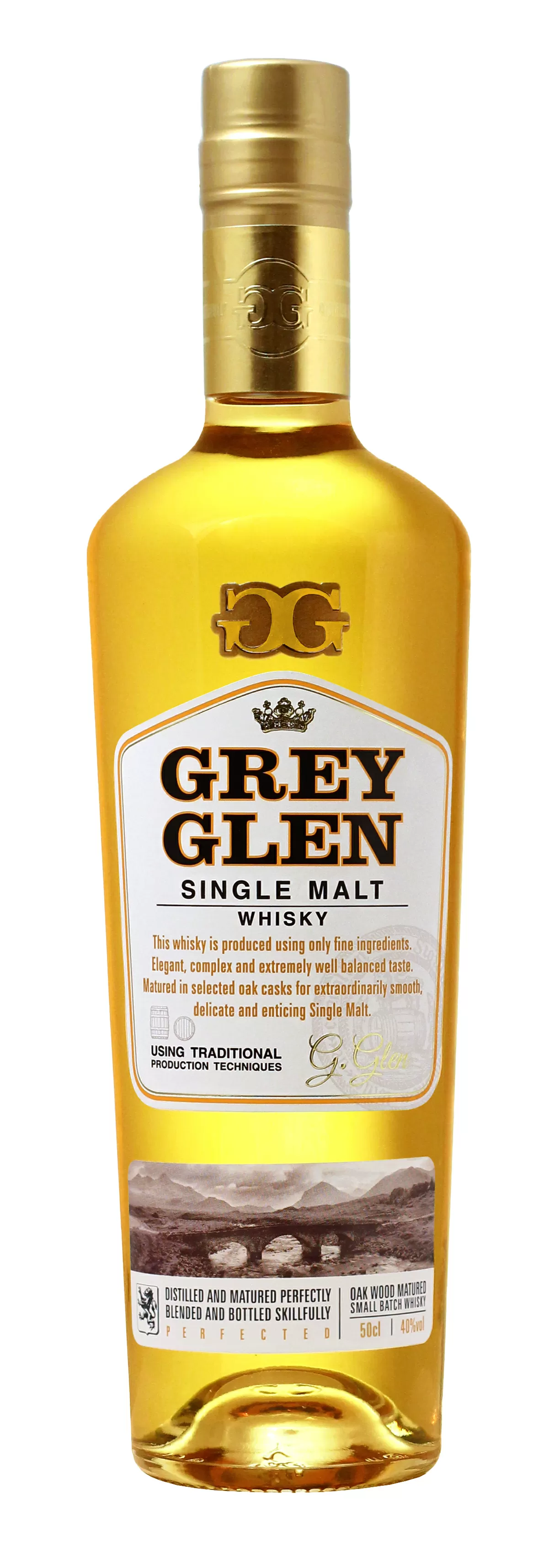 Виски Grey Glen Single Malt 0.5 л купить в Москве – Грэй Глен Сингл Молт по  цене 533 ₽