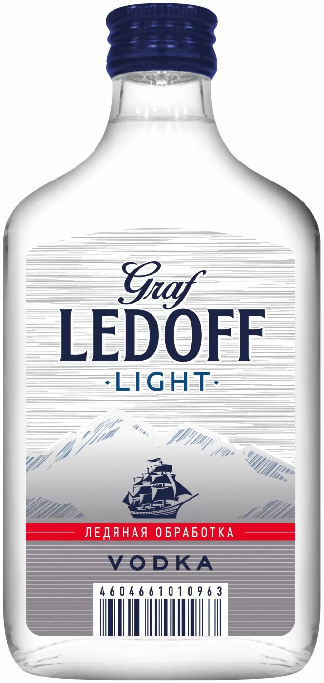 Водка Graf Ledoff Light 0.25 л купить в Москве – Граф Ледофф Лайт по цене  190 ₽