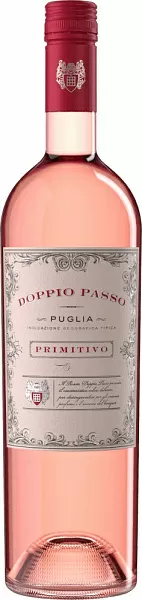 Вино Doppio Passo Primitivo Rosato Puglia IGT 0.75 л