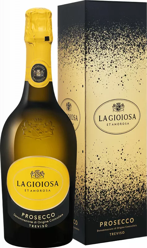 Белое Брют Игристое вино La Gioiosa Prosecco Treviso Brut 0.75 л Gift Box