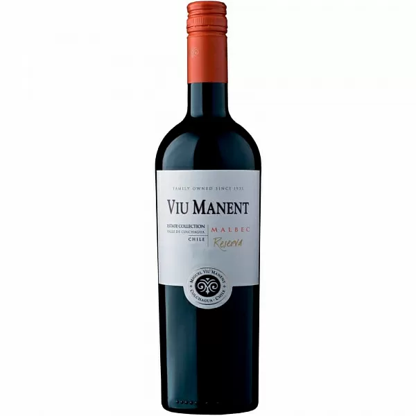 Вино Viu Manent Malbec Estate Collection Reserva 0.75 л