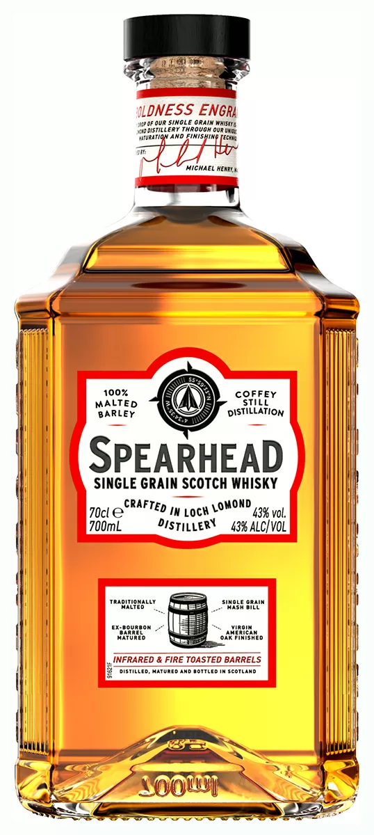 Виски Spearhead Single Grain Scotch Whisky 0.7 л