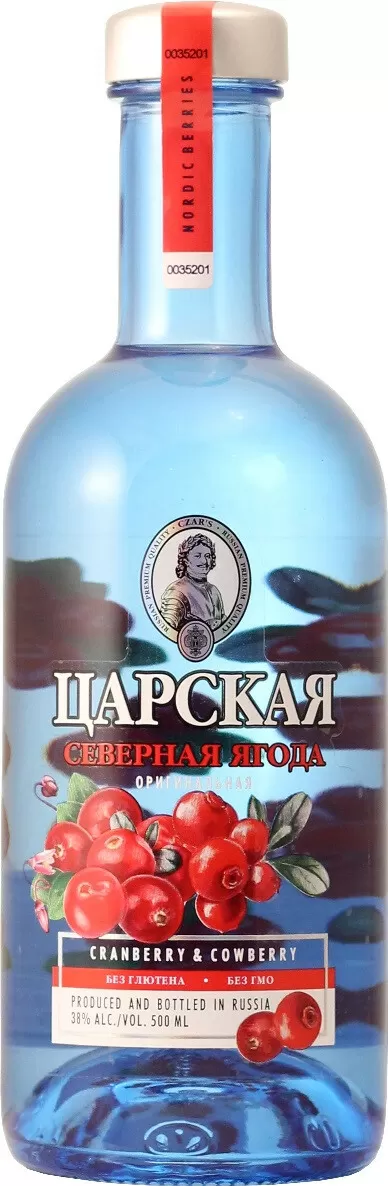 Водка Царская Оригинальная Северная Ягода 0.5 л купить в Москве – TsarskajaOriginal Northern Berry по цене 461 ₽