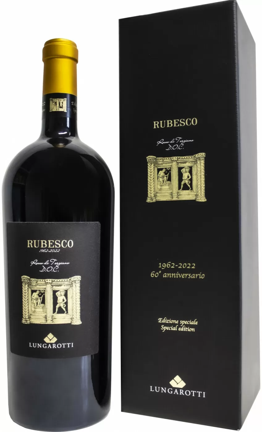 Вино Rubesco Rosso di Torgiano 1.5 л Gift Box купить в Москве по цене 6 415  ₽ – Рубеско в подарочной коробке красное сухое