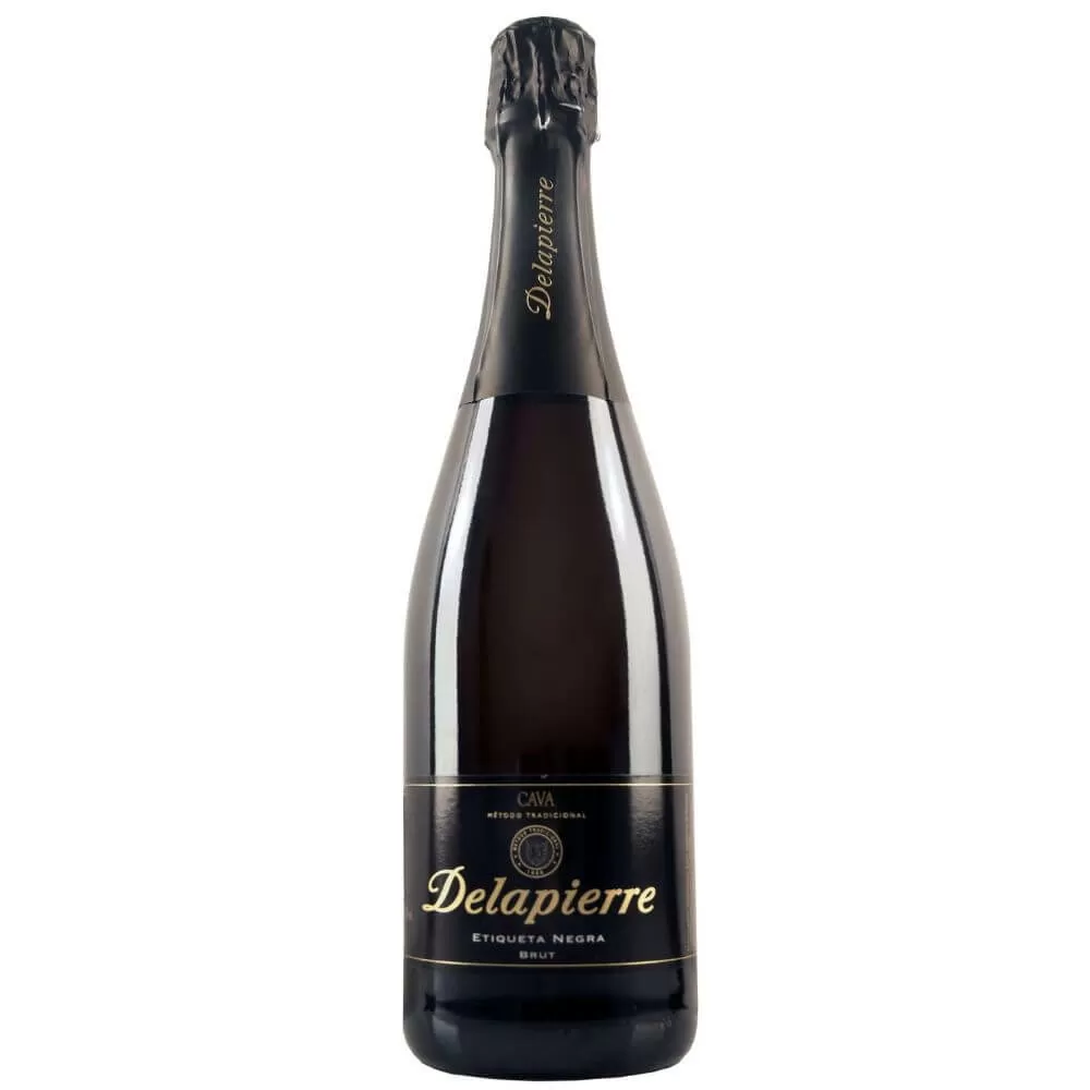 Игристое вино Cava Delapierre Etiqueta Negra Brut 0.75 л - цена в Москве