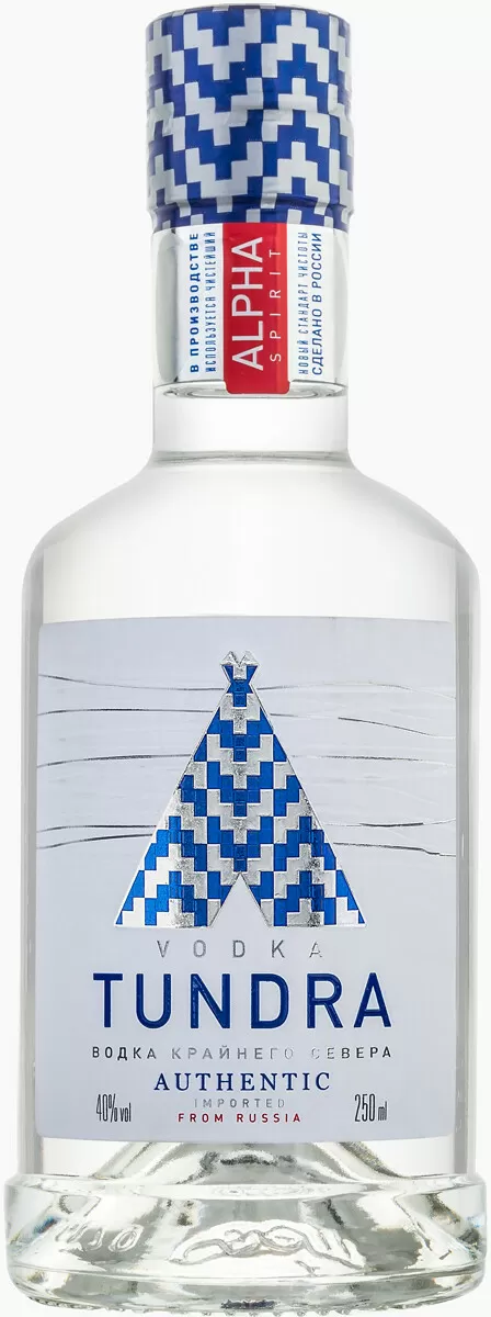 Водка Tundra Authentic 0.25 л купить в Москве – Тундра Аутентик по цене ...
