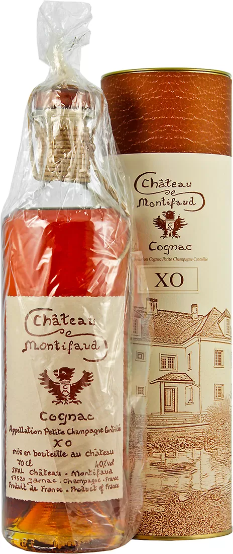 Коньяк Petite Champagne AOC Chateau de Montifaud XO Millenium 0.7 л Gift Box Set 1 Decanter
