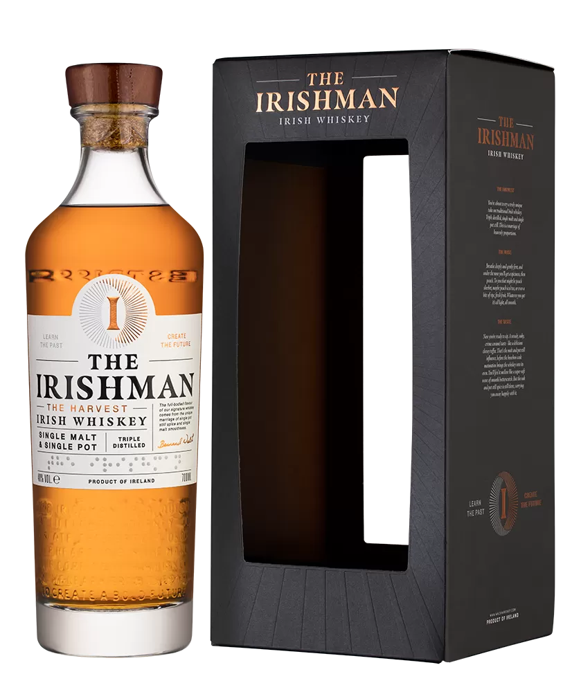 Виски The Irishman The Harvest 0.7 л Gift Box купить в Москве в магазинах  WINEMORE – Зе Айришмен Зе Харвест в подарочной коробке по цене 5 298 ₽