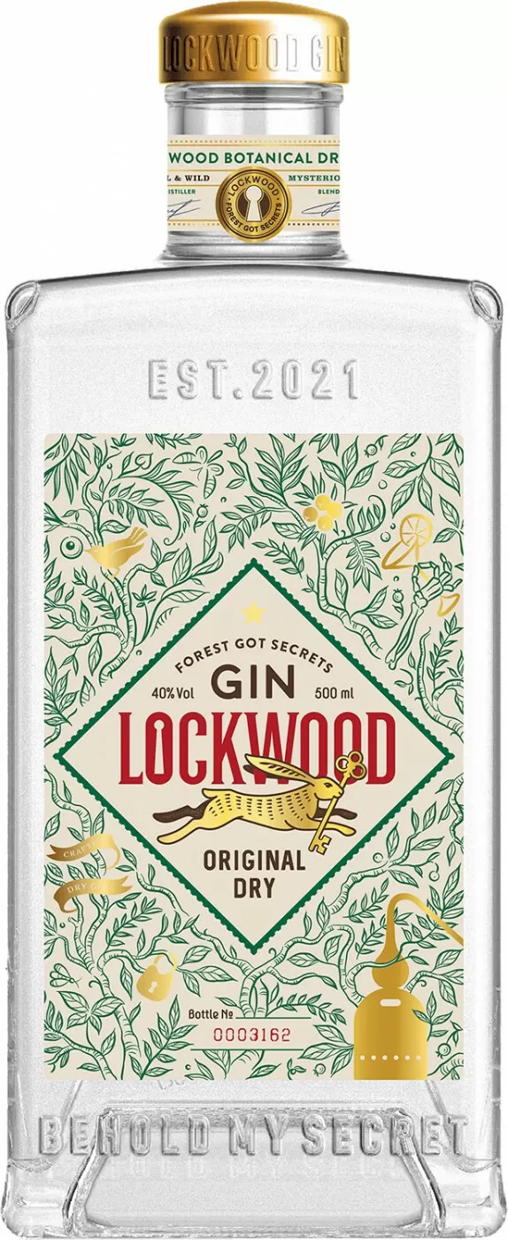 Джин Lockwood Original Dry 0.5 л купить в Москве – Локвуд Ориджинл Драй по  цене 566 ₽