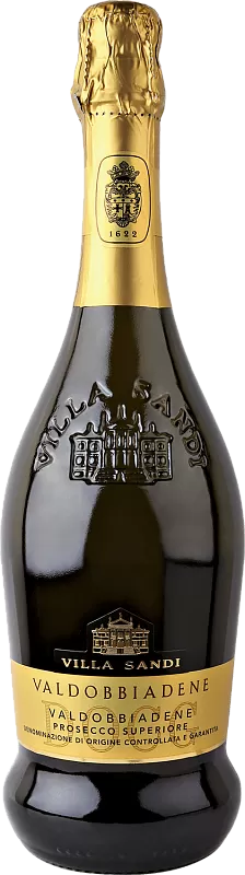 Белое Экстра драй Игристое вино Superiore Prosecco Di Valdobbiadene DOCG 0.75 л